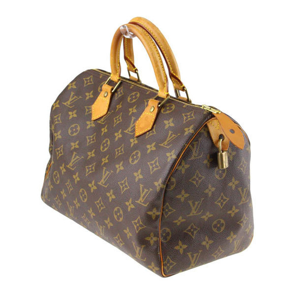 Louis Vuitton Monogram Speedy 30 Handbag Mini Boston Bag - Picture 2 of 7